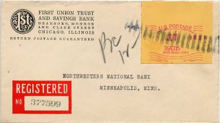 NCR Registered Mail Meter