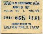 IBM Parcel Post Meter