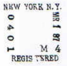 World's First Meter Stamp